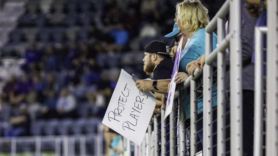 LouCity FC fan protest