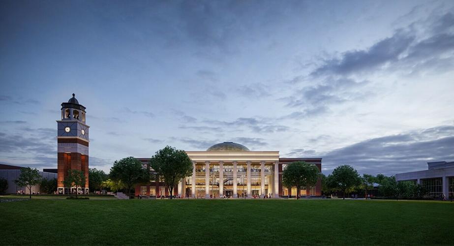 Gordon Ford College of Business Rendering