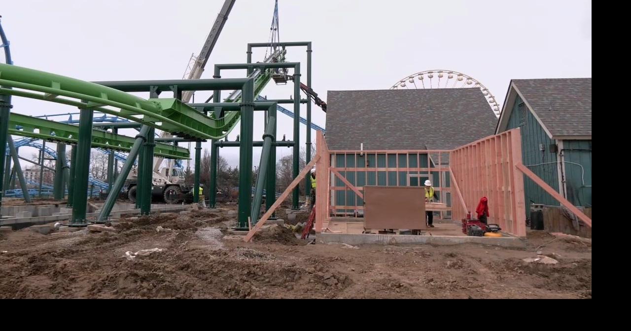 Kentucky Kingdom gives sneak peak at its 1st new roller coaster since 2019