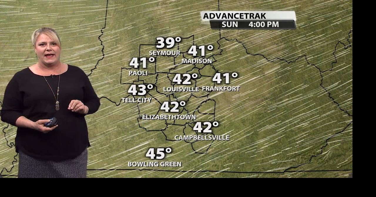 Kim Stevens' Saturday forecast Weather