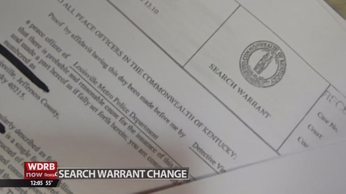 Kentucky issues new guidelines for search warrants, but Louisville