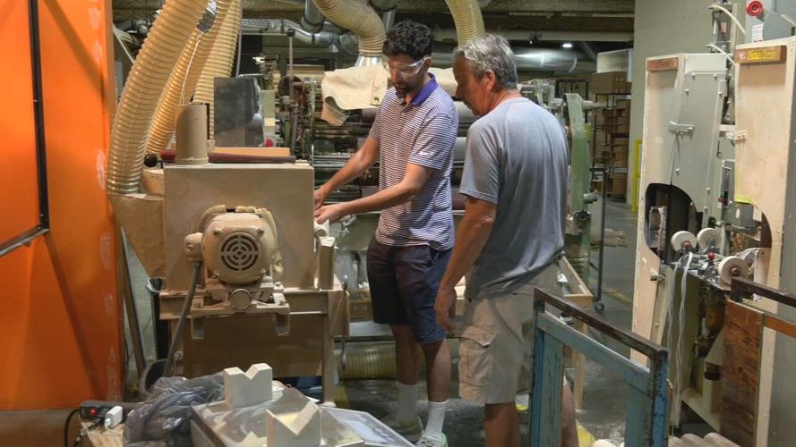 Daniel Seddiqui visits Louisville Slugger Factory.jpeg
