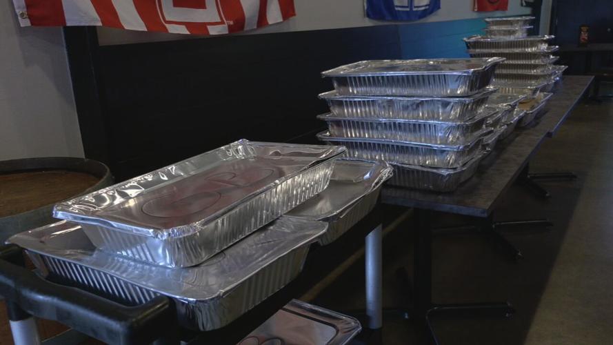 Thanksgiving Day meals provided by Harry's Taphouse and Kitchen in Jeffersonville, Indiana