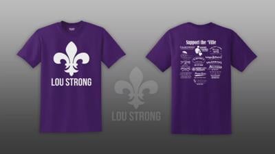 Local business selling 'Lou Strong' T-shirts to support One