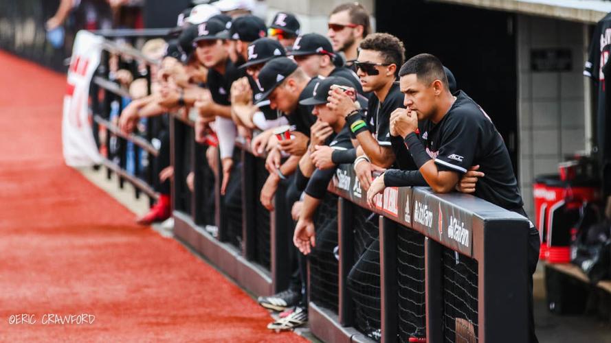 Louisville baseball dugout