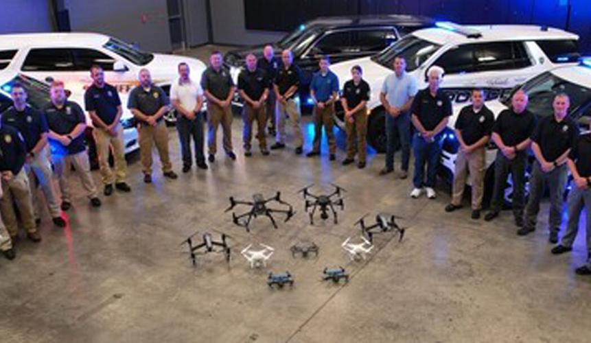 Kentucky State Police drone training class (Aug. 2022)