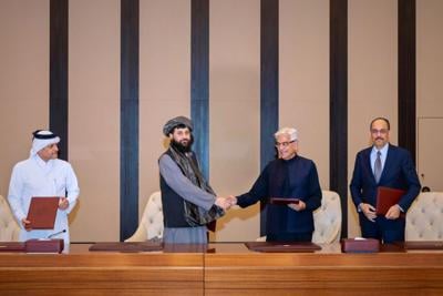 Qatar Afghanistan Pakistan Ceasefire