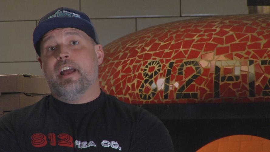 Beau Kurly, owner of 812 Pizza Company