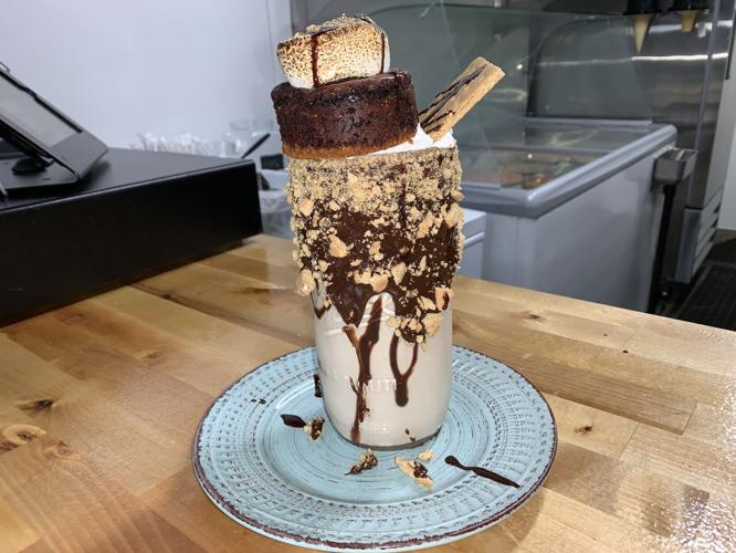 S'mores milkshake 2