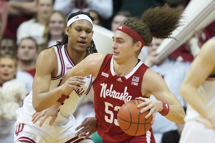 Nebraska Indiana Basketball - AP 2.21.24