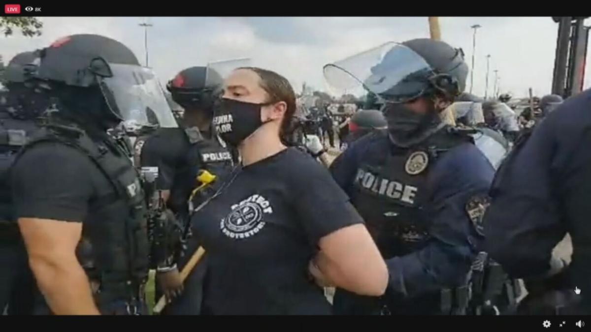 IMAGES | LMPD makes arrests at Louisville protest on Central Avenue | | 0