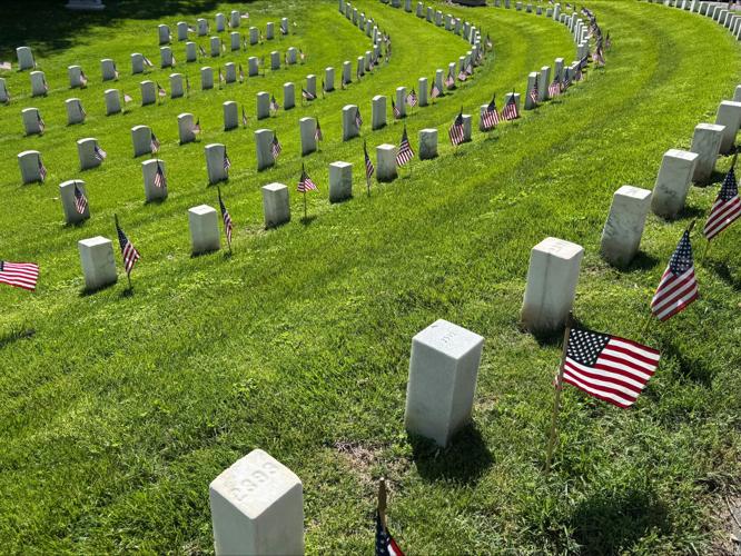 Memorial Day at Cave Hill Cemetery