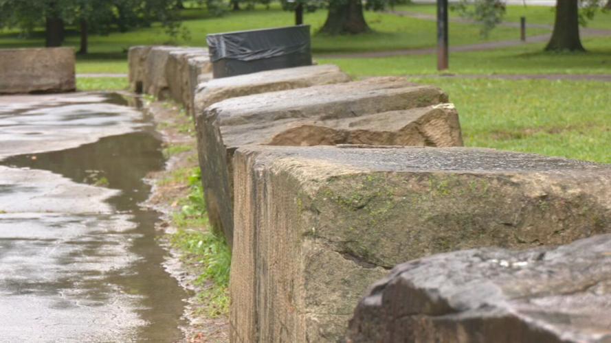 Shawnee Park court Dirt Bowl upgrades