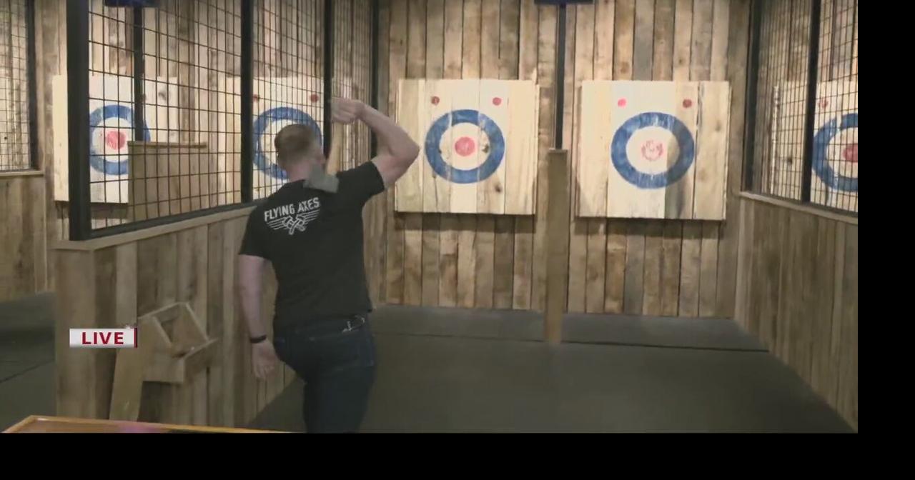 Combine axes and beer at Tailspin Ale Fest