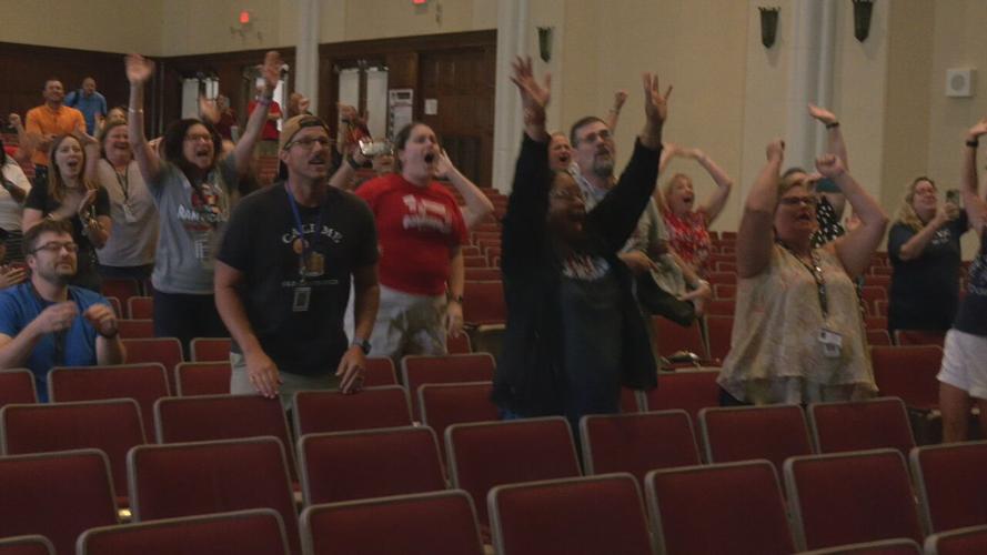 Yared Nuguse Watch Party at duPont Manual High School