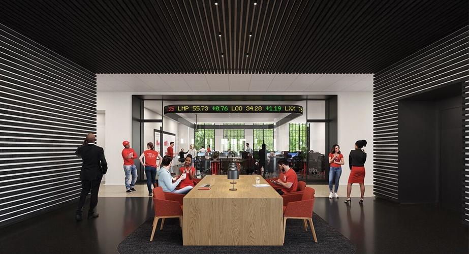 Gordon Ford College of Business Rendering