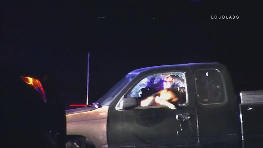 VIDEO | California K-9 jumps through shattered car window, takes down assault suspect