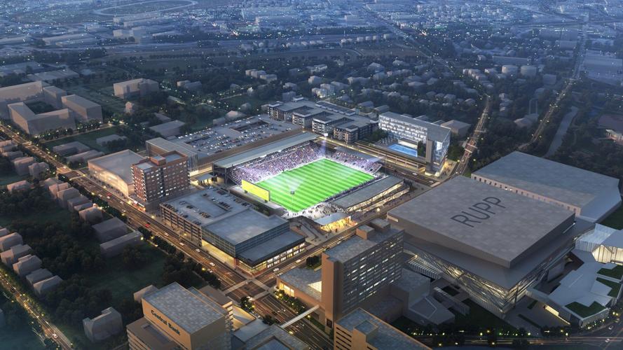 Lexington Pro Soccer Stadium Rendering