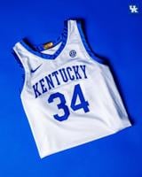 IMAGES | Kentucky unveils new home basketball uniforms