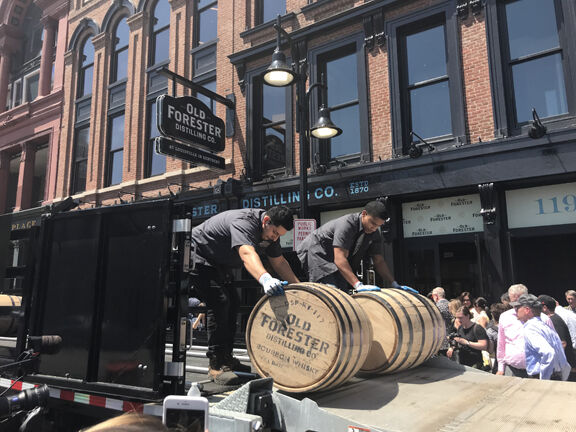 Old Forester 5th anniversary on Whiskey Row