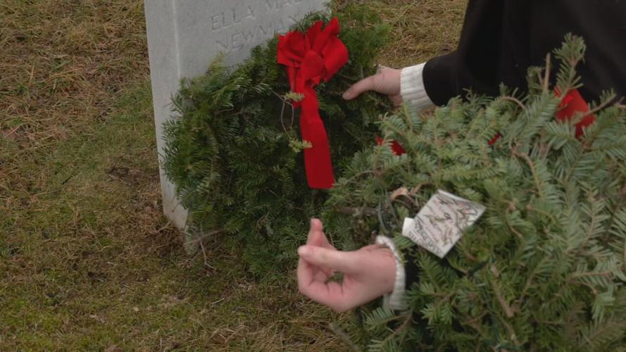 Wreath laying at Zachary Taylor National Cemetery 12-18-21