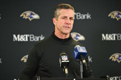 Ravens John Harbaugh Football 1-5-2026