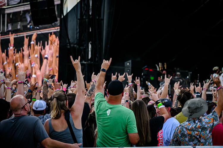 Crowd at the Louder Than Life
