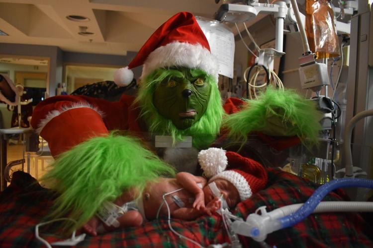 UofL Hospital NICU Babies at Christmas