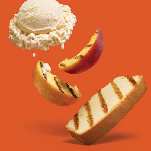 Kroger - Grilled Pound Cake and Peaches