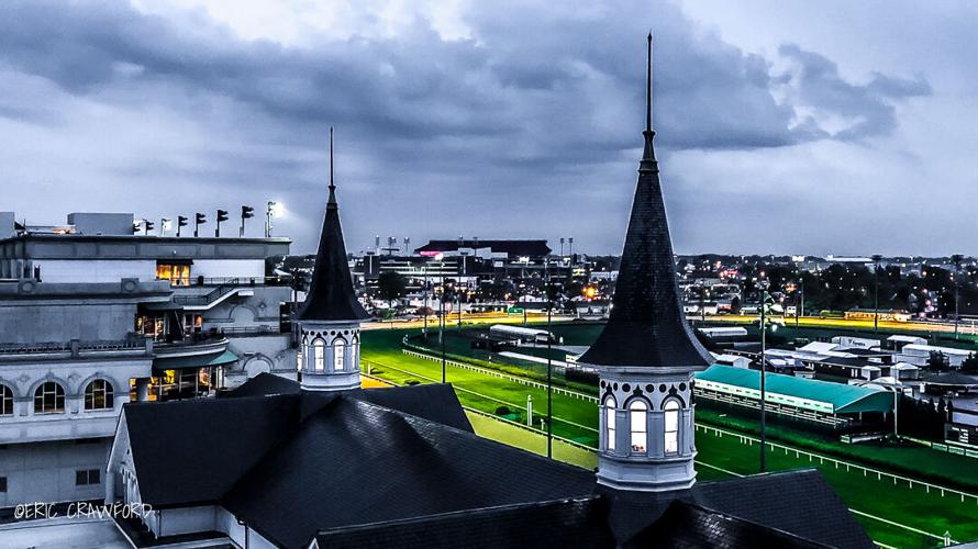 Churchill Downs spires