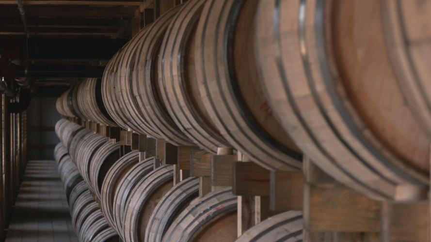 Bourbon barrels