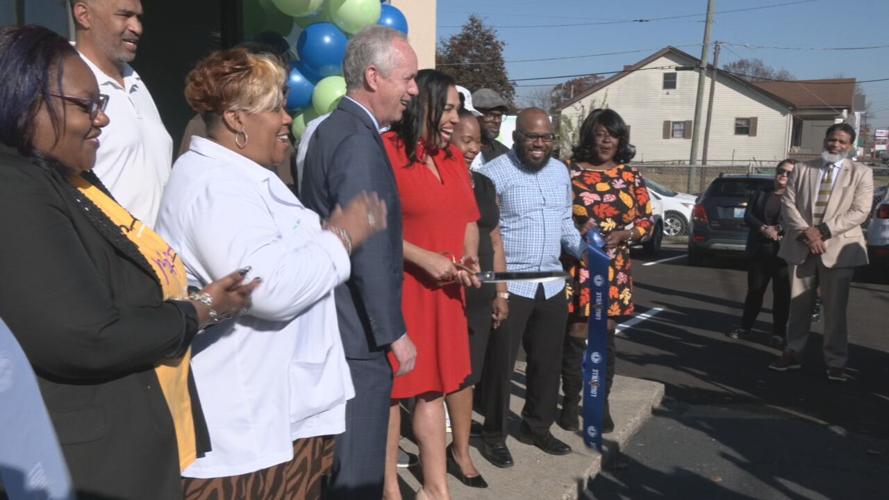 Officials hold ribbon cutting for 'The Well' minority business incubator in Louisville's Algonquin neighborhood