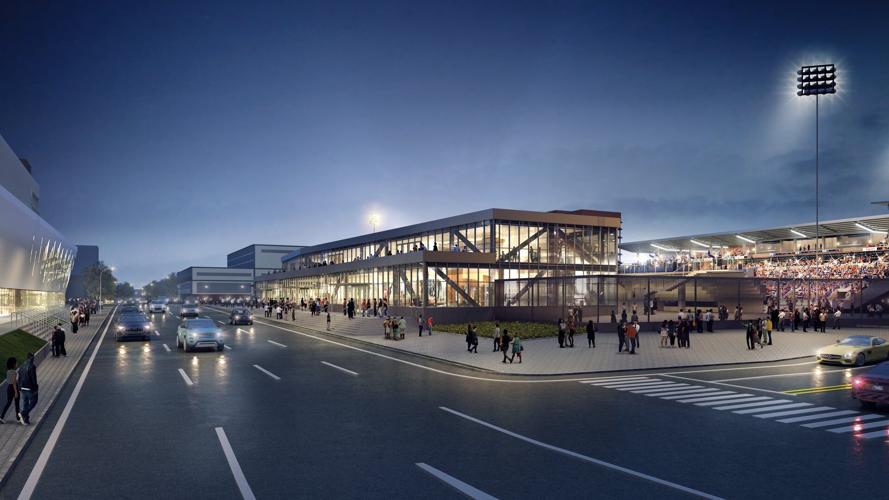 Lexington Pro Soccer Stadium Rendering