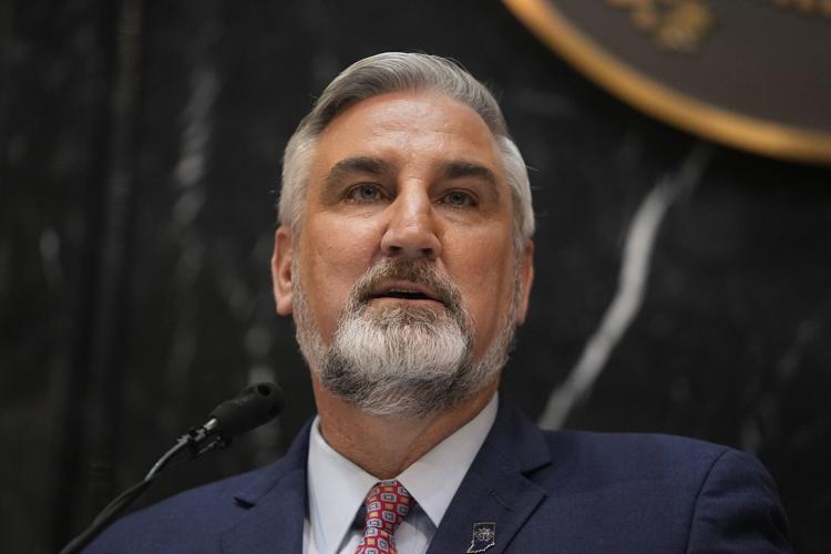INDIANA - ERIC HOLCOMB -AP-  1-10-2023