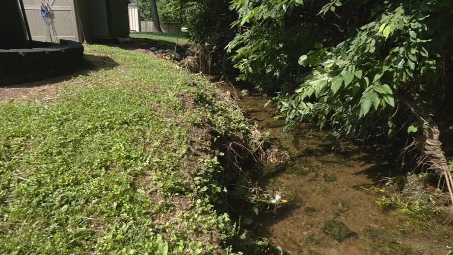 Karen Huff drainage ditch