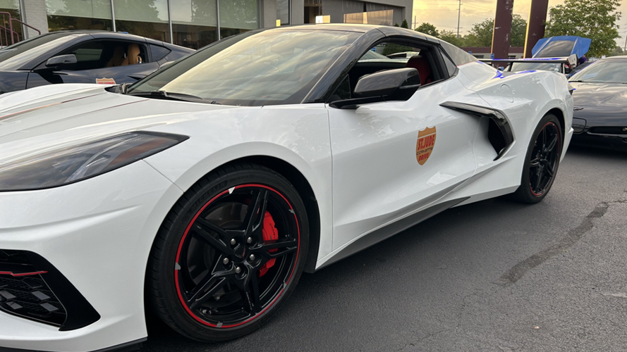 Corvette at Kosair Shrine ahead of Corvette Drive
