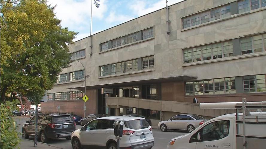 Exterior of LMPD headquarters