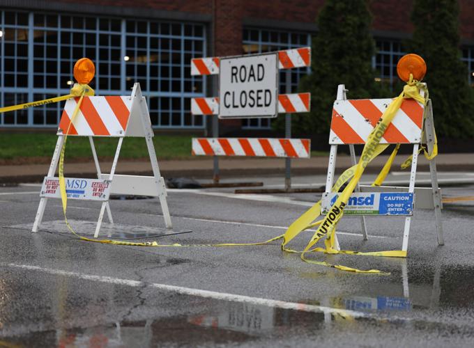 MSD road closure downtown Louisville - April 6.JPG