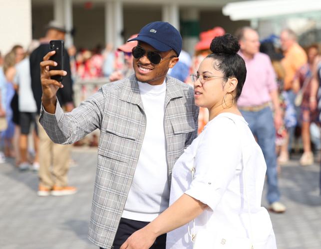 Selfie at the Paddock at Churchill.JPG