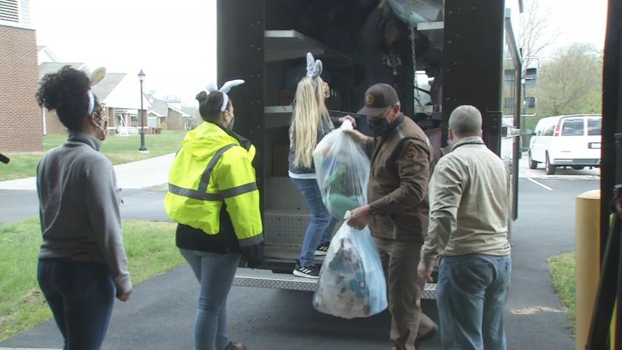 UPS employees donate Easter baskets to local kids in need.jpeg