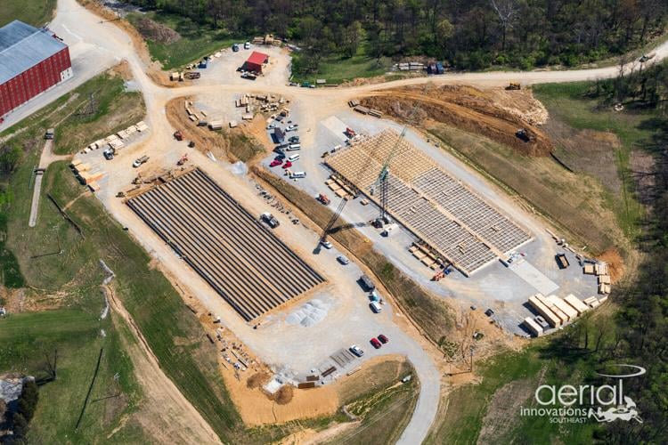 Buffalo Trace Distillery New Warehouses