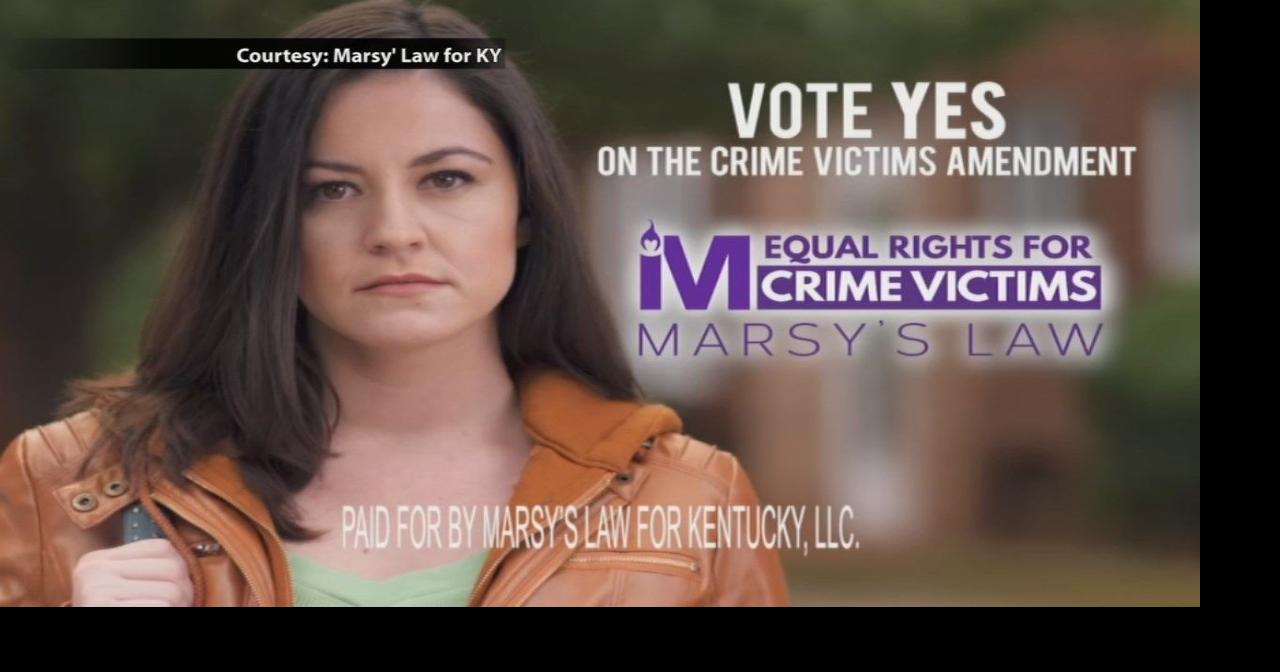 Kentucky voters back ‘Marsy’s Law’ amendment; question heads to state
