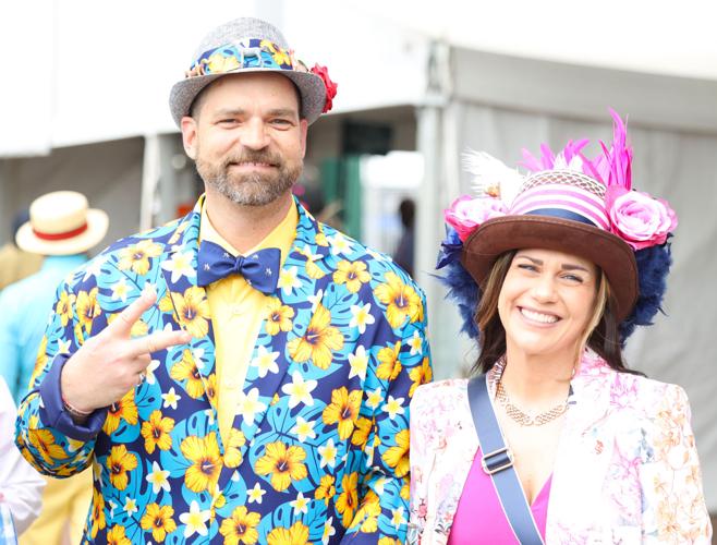 Colorful suit at Churchill Downs.JPG
