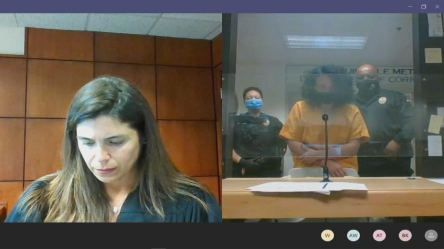 Jefferson District Judge Jennifer Wilcox reviews charges against Kaitlyn Higgins