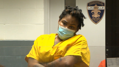 Jamara Hondrea Cureton in court on Jan. 9, 2024.
