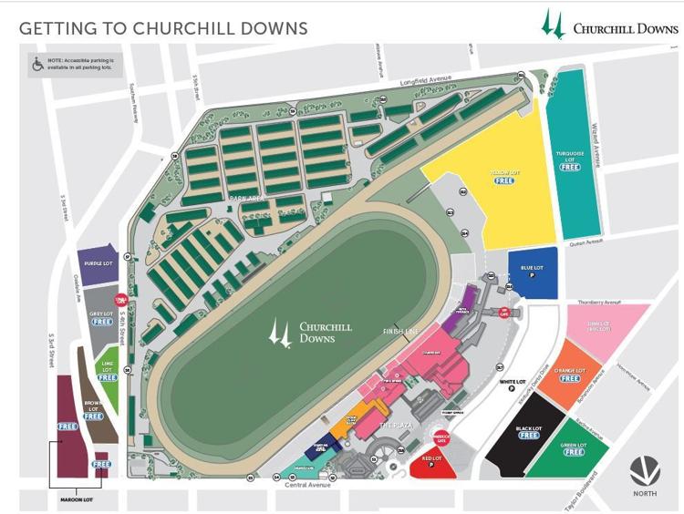 Churchill Downs details parking plan for remainder of Spring Meet 
