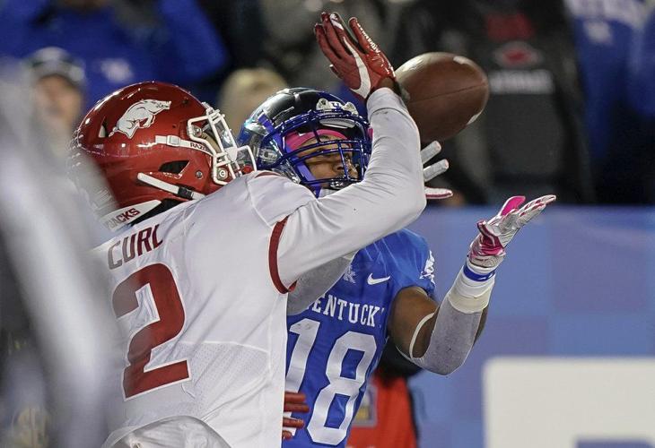 Kentucky wide receiver Clevan Thomas Jr.
