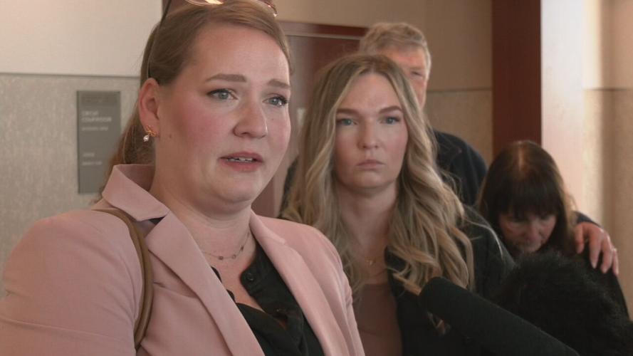 TYLER GERTH SISTERS AFTER SENTENCING FOR STEVEN LOPEZ 2-13-2024.jpeg