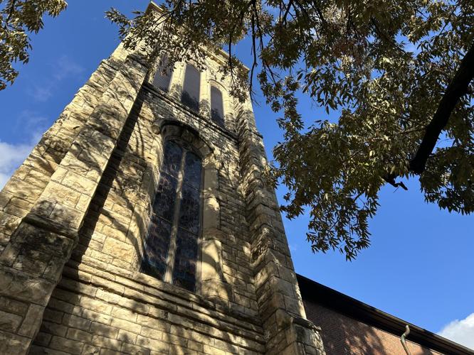 Bell tower at Christ Church