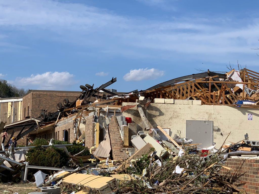 IMAGES Powerful tornadoes level homes, schools, devastating Nashville